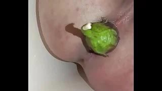 Gay anal eggplant