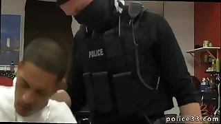 Police young mens nude joyful first time Robbery Deduce Apprehended