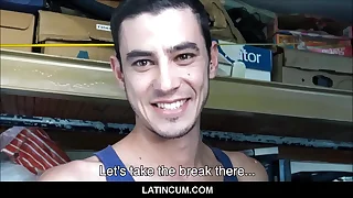 Duo Tyro Gay Latino Guys Meet Suck & Fuck For Cash
