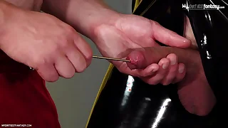 Hot boy loves CBT&comma; sounding and control&excl; Anfractuosities him on SO MUCH&excl;