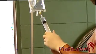 Young gay boys being fisted First Epoch Saline Injection for Caleb